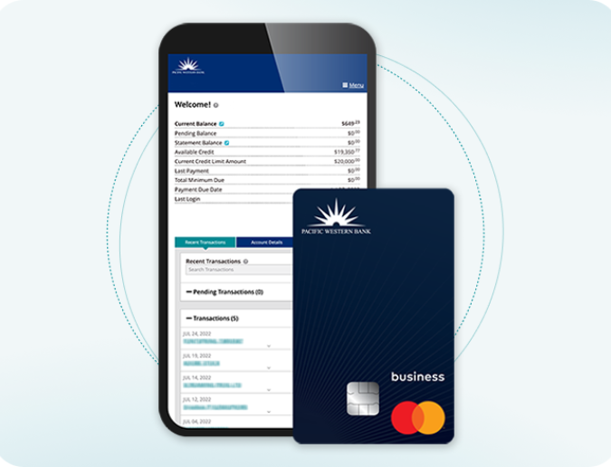 Credit card platform on a mobile phone and credit card